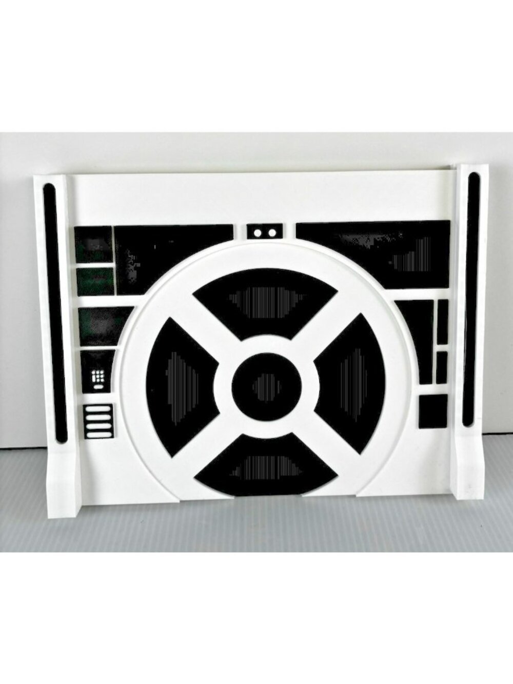 3D Printed Space Station Diorama Wall Display 6" Figures Sci-Fi Scene Backdrop